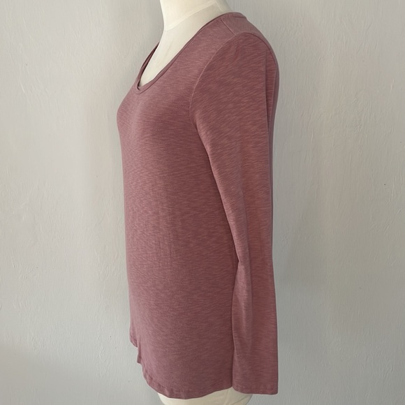 ST TROPEZ MODAL Long sleeve Top Size Small Mauve Excellent Condition - Picture 5 of 8